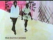 Wole Soyinka is arrested